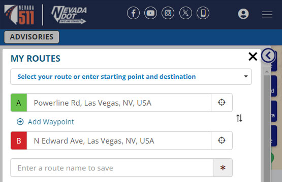 Creating & Saving a Customized Route